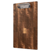 Koper metallic goud exclusieve luxe monogrammed klembord (Links)