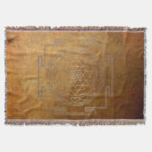 Koper Sri Yantra - Blanket Deken (Voorkant)
