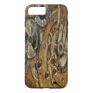 Koper Steampunk Antiek iPhone 8 Plus / 7 Plus Hoesje