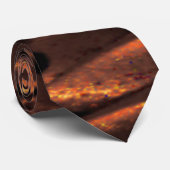 Koper Sunset Stropdas (Opgerold)