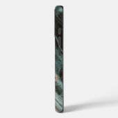 Koper & Teal Marmer Flow Case-Mate iPhone Case (Achterkant / Links)