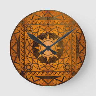 Koper van Atlantean Crafts uit Bronze Ronde Klok