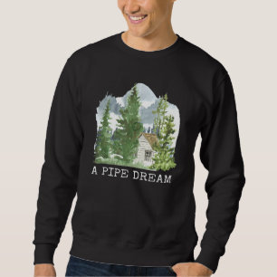 Koper van katoen A Pipe Dream Forest House Hunting Trui