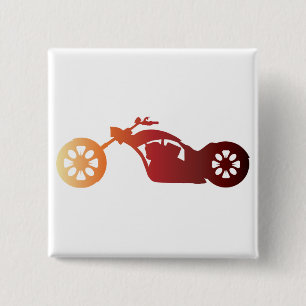 KOPER VIERKANTE BUTTON 5,1 CM