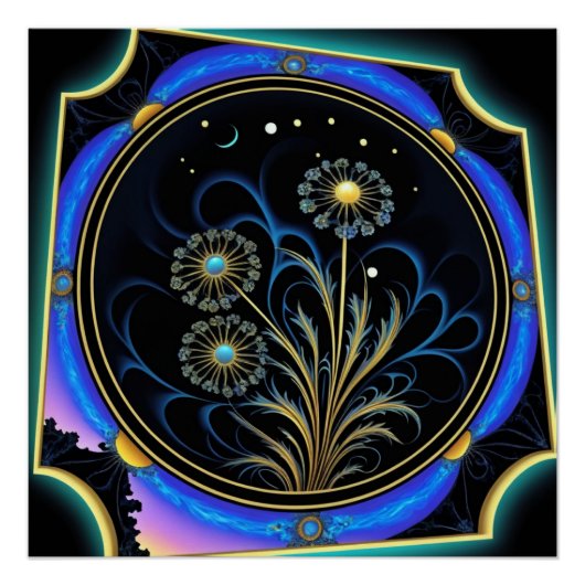 Koperbloemen Perfect Poster (Voorkant)