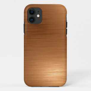 Koperborstel Look iPhone 11 Hoesje