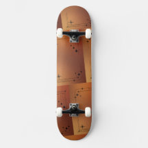 Koperen Skateboard