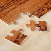 Kopergraniet, ambergeel Sedona-bergen Legpuzzel (Zijkant)