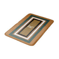 Kopergroen Bronzen Koperen Geometrisch Monogram