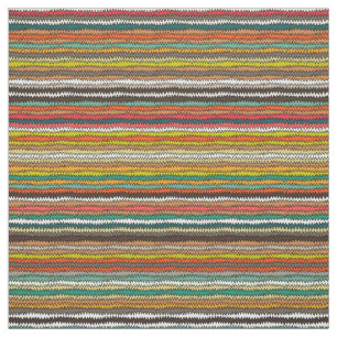koperhert chevron stof