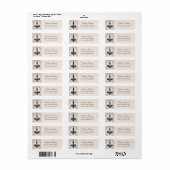 Koperier Return Address Label (Full Sheet)
