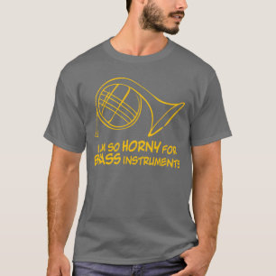 Koperinstrument Franse Hoorn Orkest familie T-shirt