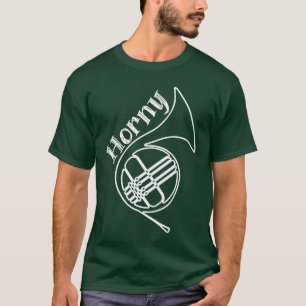 Koperinstrument Orkest Franse Hoorn jongen T-shirt