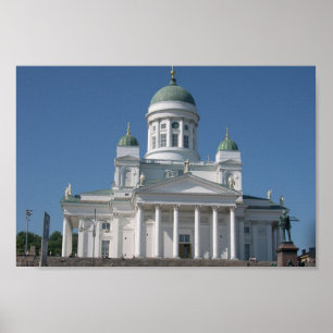 Koperkerk in Helsinki Poster