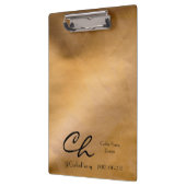 Kopermetalen Klembord (Links)