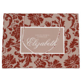 Koperroestdemper, grote bridesmaïdaal aangepast groot cadeauzakje (Voorkant)