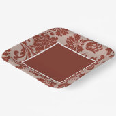 Koperroestdemper Papieren Bordje (Gebogen)