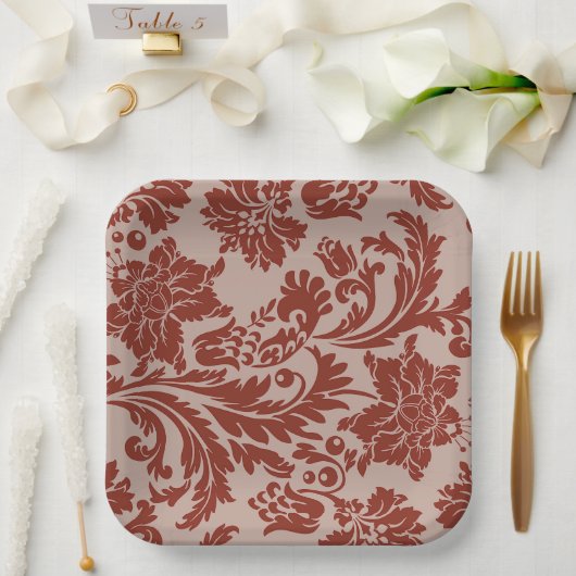 Koperroestdempers, bord (Huwelijk)