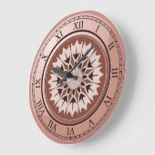  koperronde grote klok (Hoek)