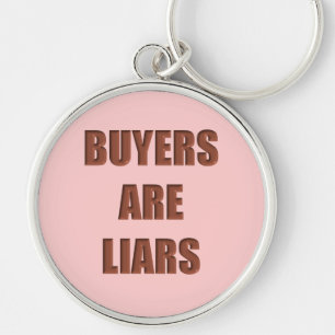 Kopers zijn leugenaars sleutelhanger