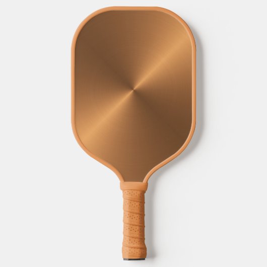 Koperschijn Pickleball Paddle (Voorkant)