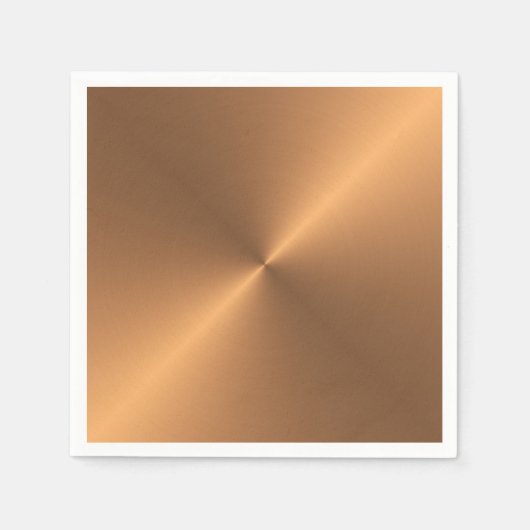 Koperschijn Servetten (Voorkant)