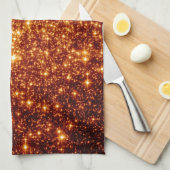 Kopersterren Theedoek (Quarter Fold)