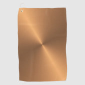 Kopervormhoek Golfhanddoek (Voorkant)