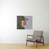 Kopervuurtoren van de haven wandkleed (In Situ (horizontaal))