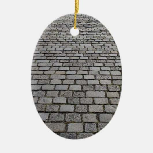 Kopfsteinpflaster Keramisch Ornament (Voorkant)