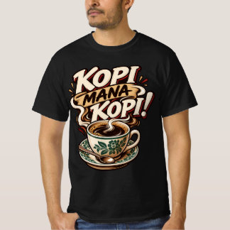 Kopi welke koffie t-shirt