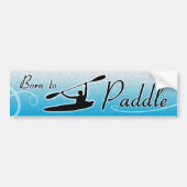 Kopie Bornto Paddle Bumpersticker (Voorkant)