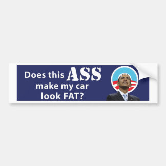 kopie Obama Car Fat11x3 Bumpersticker