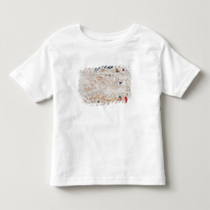 Kopie van de Catalaanse kaart van Europa, Noord-Af Kinder Shirts