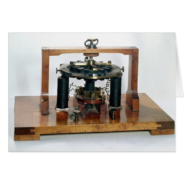 Kopie van de elektromagnetische "macchinetta" (Voorkant Horizontaal)