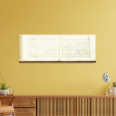 Kopie van de 'Magische Bot' Canvas Afdruk (Insitu (Woonkamer))