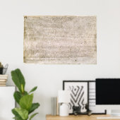 Kopie van de Magna Carta Replica Print (Thuiskantoor)