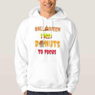 Kopie van Halloween, ik heb donuts nodig om te foc Hoodie