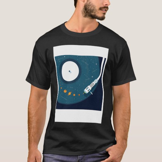 Kopie van kosmisch geluid t-shirt (Voorkant)