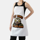 Kopie van Luie Botten en Halloween Groans - Creepy Schort (Insitu)