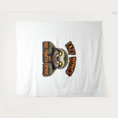 Kopie van Luie Botten en Halloween Groans - Creepy Wandkleed (Voorkant (horizontaal))