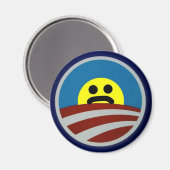 Kopie van Obama-logo-712385 Magneet (Voorkant / Achterkant)