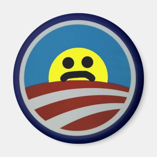 Kopie van Obama-logo-712385 Magneet (Voorkant)