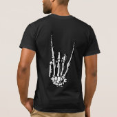 Kopie van skelet-hand-tekening t-shirt (Achterkant)