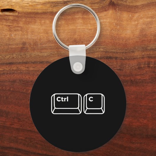 Kopieer en plak pap pap Shirt bijpassende vader do Sleutelhanger (Voorkant)