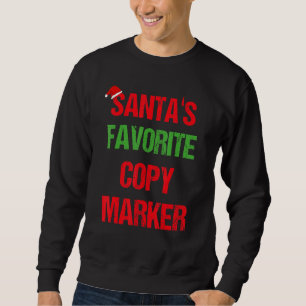 Kopieer Marker Funny Pajama Kerstmis Trui