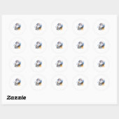 Kopieer Moon Joy Hemelse Planeet Grafische STICKER (Vel)
