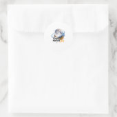 Kopieer Moon Joy Hemelse Planeet Grafische STICKER (Tas)