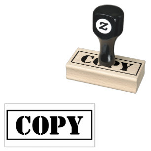 Kopiëren sjabloon kantoor stempel voor duplicaten