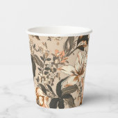 kopje flessenpapier papieren bekers (Achterkant)